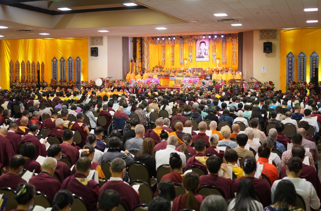 世界佛教總部盛大舉辦 恭迎南無第三世多杰羌佛佛誕法會